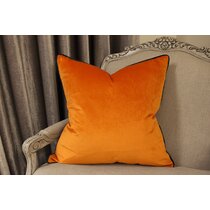 Orange cushions 2024 for sale